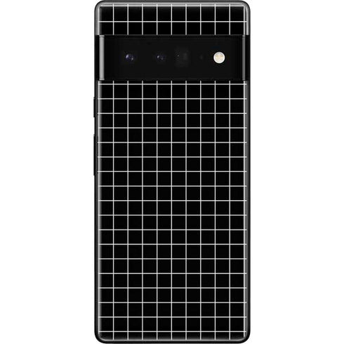 Black Grid Google Pixel 6 Pro Skin
